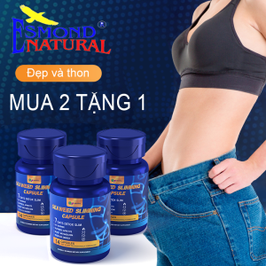 Pinakabagong Upgrade USA Slimming Capsule ESMONDNATURAL Weight Loss 2-5kg In 7 Days Detox Slim