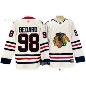 Blackhawks BLACK HAWKS Ice Hockey Jersey 98# Embroidered Ice Hockey Jersey
