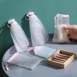 Kantong Jaring Sabun Premium Multi-Pak untuk Pembersih Tubuh - Warna Multicolor