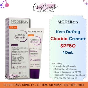 Kem Dưỡng Bioderma Cicabio SPF50+ 40mL Chống Nắng Hỗ Trợ Phục Hồi Da Tổn Thương