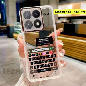 Casing for Xiaomi 15T Pro 15 T 15TPro 15Pro Xiaomi15T Pro Xiaomi15TPro Case Carton Soft Shockproof Clear Back Cover