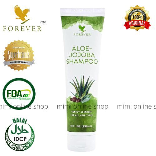 100% AUTHENTIC FOREVER ALOE JOJOBA SHAMPOO GENTLY CLEANSES FOR ALL HAIR  TYPES | Lazada PH