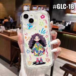 Case Melting Softcase Bening Silikon Wave Clear Case Gambar Motif GLC-1 Case Vivo Y04 4G Vivo Y04S Vivo V50 Lite Vivo V50 5G VIVO Y19S GT