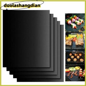 [Duola] Reusable Non-stick BBQ Grill Mat Barbecue Baking Liners Kitchen Tool