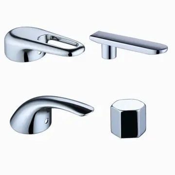 VILLCASE Faucet Handle Replacement Set - 2 Pack Alloy Lever Handles For Shower & Sink