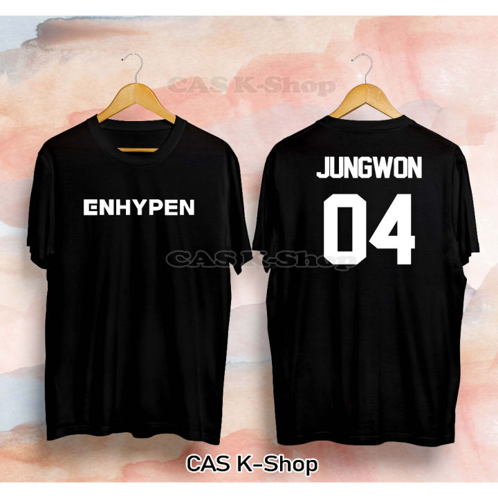 ENHYPEN S/S T-shirt(Charcoal)　 L ENHYPEN [DESIRE : UNLEASH] S/S T-Shirt (MINE) – KPOP2U_Unnie