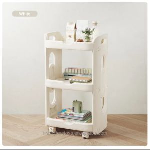 Kệ snack nhà bếp - Kệ nhà tắm - Kệ đầu giường di động 3 ngăn đa năng Babyviva