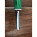 25 Inches Pongee Aluminum Post Foam Handle Long Umbrella. 