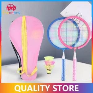 [Eleanor] Trẻ Em Trọng Lượng Nhẹ Cầu Lông Vợt Gia Đình Trò Chơi Đồ Chơi Đôi Vợt Bộ Đi kèm Với Mang Ba Lô Trẻ Em Thiết Bị Thể Thao