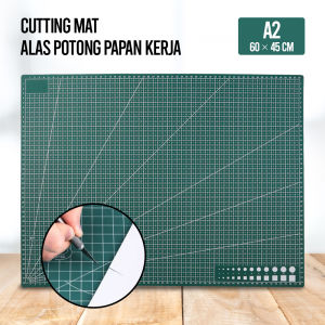 Alas Potong Cutter Work Cutting Mat Pad A1 A2 A3 A4 A5 90 x 60 cm Mata Pisau Tajam Potongan Presisi