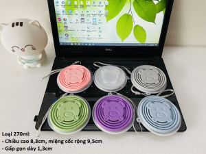 Cốc Silicon Gấp Gọn Chịu Nhiệt Độ Cao
