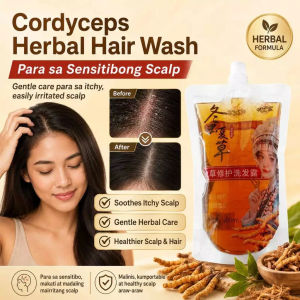 【2X Stronger Roots】Cordyceps Oil Control Shampoo For Oily Scalp / Anti-Dandruff Treatment / Hair Strengthening / Scalp Revitalizing