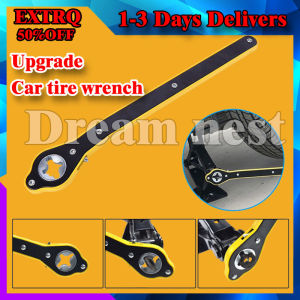 Auto Effort Jack Ratchet Wrench Scissor Jack Garage Lift Joystick Tool for Emergency Tire Change