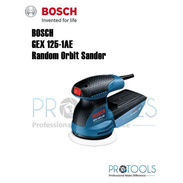 BOSCH GEX125-1AE PROFESSIONAL MULTI SANDER | ECCENTRIC SANDER HEAVY ...