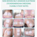 Bantalan Elektroda EMS 5x5cm Pad Tens Terapi  Pads Kancing 2pcs Cocok Untuk Alat Pijat Listrik Rehabilitasi. 