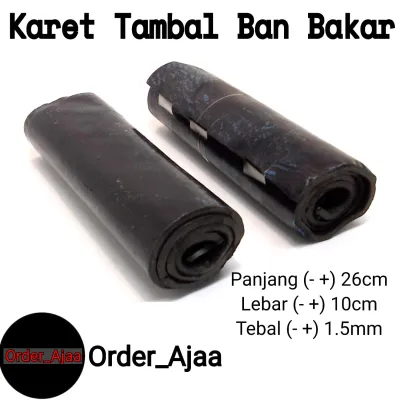 Karet Tambal Ban Bakar Motor Mobil Lem Karet Tambal Ban Kendaraan Motor