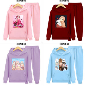 NF - Setelan Sweater  Hijab | Baju Anak-Anak