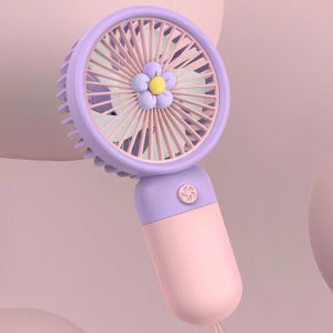 MUM พัดลมพกพา พัดลมมินิน้อง รุ่นใหม่สีสันสดใส พกพาสะดวก พัดลม พัดลมตั้งโต๊ะ พัดลมมือถือ ที่ชาร mini Fan