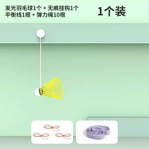 Bộ Dụng Cụ Tập Cầu Lông Tại Nhà – Combo Cầu Lông Dây Đàn Hồi & Miếng Dính – Luyện Tập Mọi Lúc Mọi Nơi