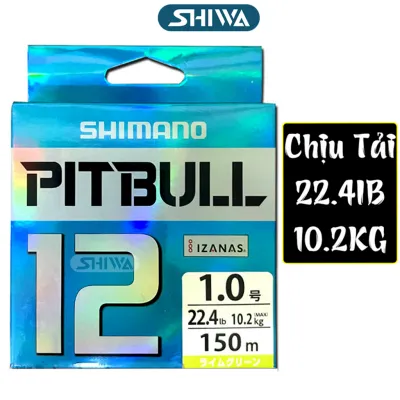 Dây Dù Câu Cá SHIMANO PITBULL X12 - Dây Dù Câu Cá Siêu Bền Dây Dù Câu Cá Lure Phụ Kiện Câu Cá Đồ Câu SHIWA