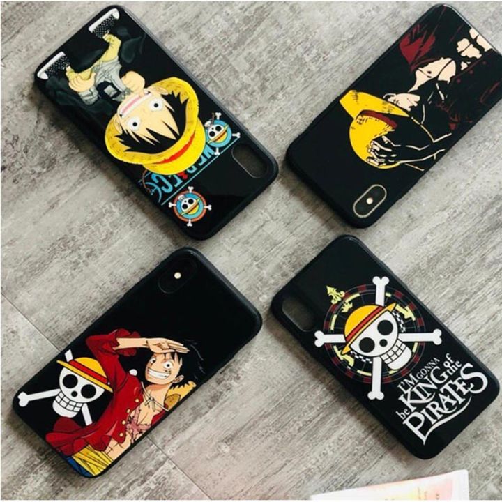 Ốp UCUC, Ốp Lưng Anime Cạnh Mềm Sang Trọng Vivoy72 5G Dành Cho VIVO Y72 Ốp Bóng Cho Bé Trai Luffy Ốp Lưng Kính Cường Lực Chống Sốc