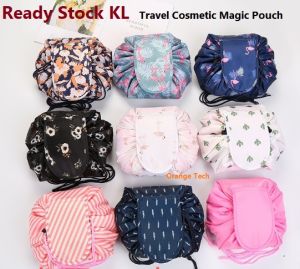 KL Travel Lazy Cosmetic Magic Pouch Waterproof Organizer Storage Drawstring Bag Beg HH147