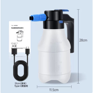 [SG SELLER] Car Wash Snow Foam Sprayer Generator Bottle Rechargeable High Pressure Foam Soap Auto Air Pressure Garden