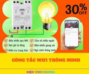 Công Tắc Wifi SK01 Kawasan Thông Minh Điều Khiển Bật – Tắt Từ Xa Qua App Trên Điện Thoại