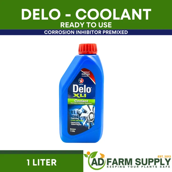 1L Caltex Delo XLI Premixed Coolant with Long-Lasting Corrosion ...