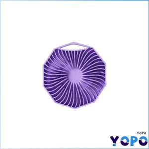 YoPo Silicone Body Scrubber Brush Adult Cleaning Bath Shampoo Comb Head Care Massager