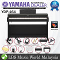 Yamaha Arius YDP-164 Rosewood Black 88 Key Digital Piano Complete Bundle (YDP164 / YDP 164). 