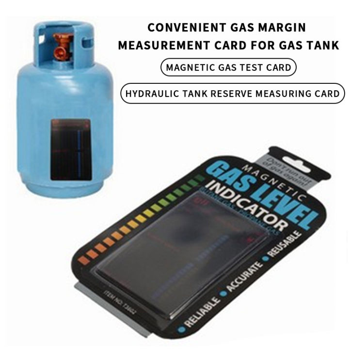 Magnetic Gas Level Indicator For Butane Propane Gas Bottle Cylinders Thermometer