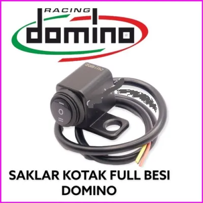 Saklar Domino ON OFF Tombol Kotak Lampu ON OFF 3 IN 1 Di Spion Motor