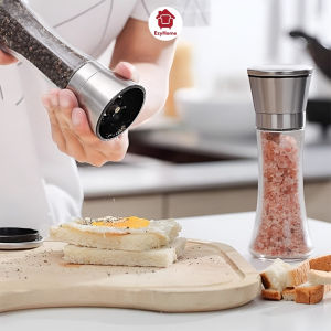COMBO 3 Cối xay tiêu cầm tay - Dụng cụ đựng gia vị lọ xay nhuyễn gia vị cầm tay (nắp nhựa)