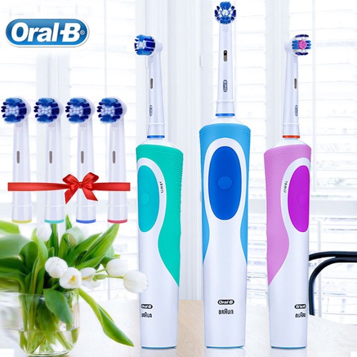 Oral B 12 Vitality Electric Toothbrush Rechargeable 2D Rotating Deep