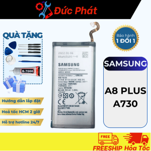 PIN THAY THẾ SS A8 PLUS/ A730 - Tặng kèm keo dán và bộ sửa