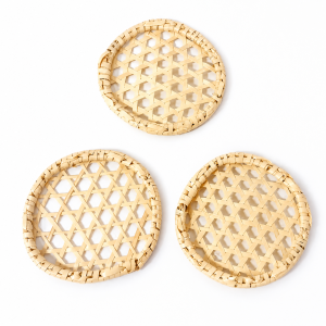 Handmade Palm Leaf Idiyappam Plate | Natural Eco-Friendly Palm Steamer Plate for Idiyappam String Hoppers Traditional Cooking(Pack of 1 Pc | 5 Inch)