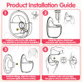 Mafababe S32 Wearable Breast Pump with smart features (150ml) Four Modes Nine Stalls Integrated Hands-Free High Suction Invisible Silent Milking. 