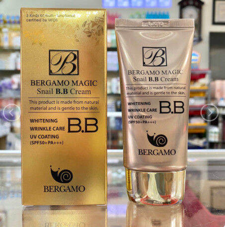 Kem Nền BB Cream Tinh Chất Từ ốc Sên BERGAMO MAGIC SNAIL B.B CREAM ...