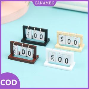 CANAMEK✨ 1:12 Dollhouse thu nhỏ Lịch Bàn lịch nhà mô hình trang trí nội thất đồ chơi nhà búp bê phụ kiện