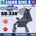 Baby Stroller SPACEBABY SB-338 Reversible Stir Kereta Dorong Bayi. 