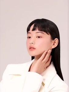 FOREVER·KEY Blush 腮红膏自然纯欲Cream Yunrou Micro-Drunken Blush Cream Natural Nude Makeup Brighten And Repair Blush Color Development Brighten Complexion Three-In-One Rouge