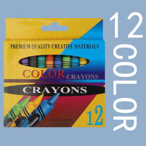 Crayons Set of 8 12 and 24 Colors Pastels Crayon Primary School Student Drawing Tool School Supplies Non Toxic Vibrant Colors for Children Aged 4 and Up