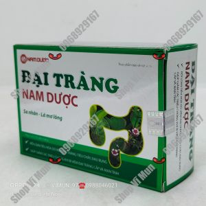 ĐẠI TRÀNG NAM DƯỢC hộp 30 viên - Dùng cho người lớn bị viêm đại tràng hội chứng ruột kích thích rối loạn tiêu hóa do viêm đại tràng như đau bụng đi ngoài nhiều lần đầy bụng khó tiêu