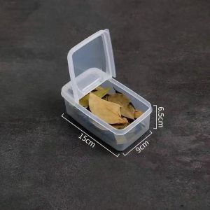 【Ganggang】กล่องเก็บอาหาร กล่องเก็บกระเทียม ขิง หัวหอ กระเทียม เครื่องเทศ ผลไม้ แบบใส กันชื้น อเนกประสงค์ วางซ้อนกันได้