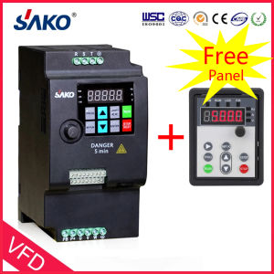 【Free Panel】SAKO SKI780 380V VFD Variable Frequency Drive Converter inverter 4kw/5.5kw Motor Speed ​​​​​​Controller Variable Frequency Converter for Motor Speed Control Frequency Inverter Micro VFD Inverter Motor Inverter