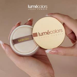 Agen Resmi Lumecolors Bedak Tabur Loose Powder Pore Blurring Effect With Oil Control