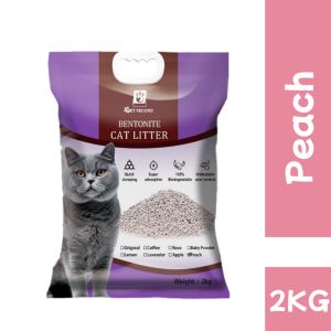 4L/8L Bentonite Cat Litter Sand Premium Cat Litter Eliminates Odor Lavender Lemon Charcoal Hypoallergenic