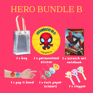 MsGiggles Prepacked Goodie Bag Scratch Art Party Pack for Kids Birthday Childrens Day Christmas