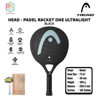 Raket Padel HEAD One Ultralight Black